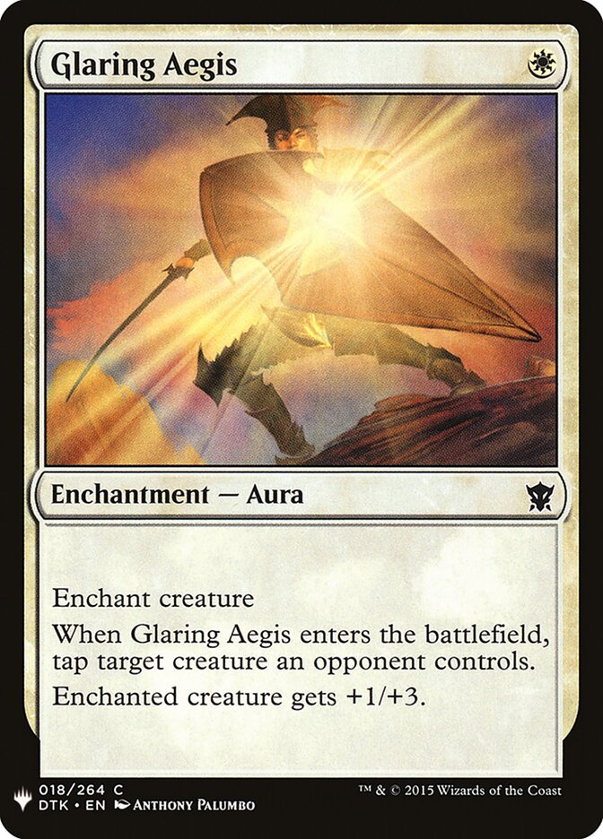 Glaring Aegis card front