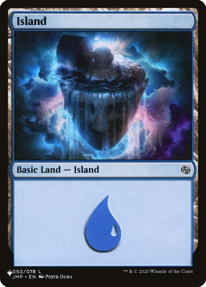Island card front
