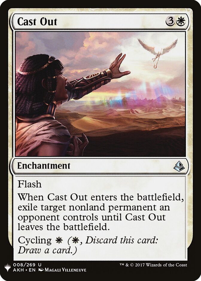 Cast Out card front