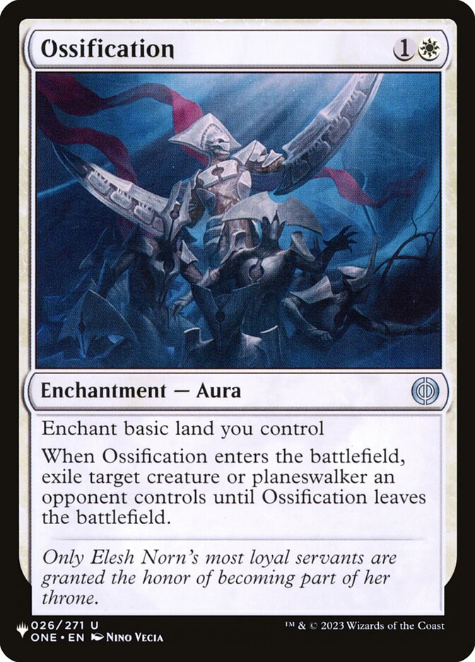 Ossification card front
