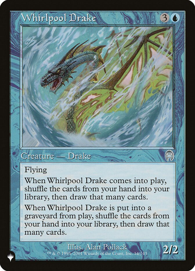 Whirlpool Drake card front