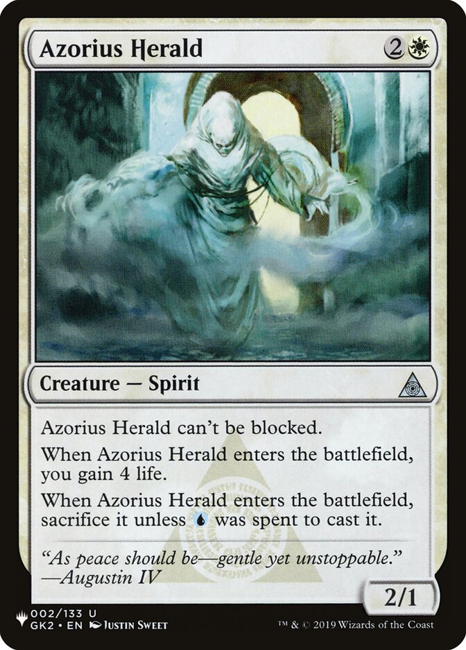 Azorius Herald card front