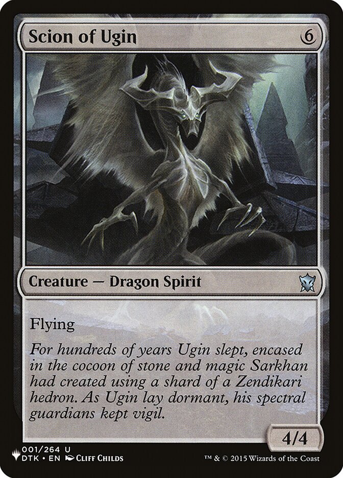 Scion of Ugin card front