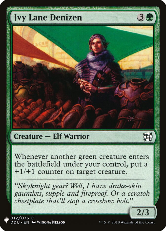 Ivy Lane Denizen card front
