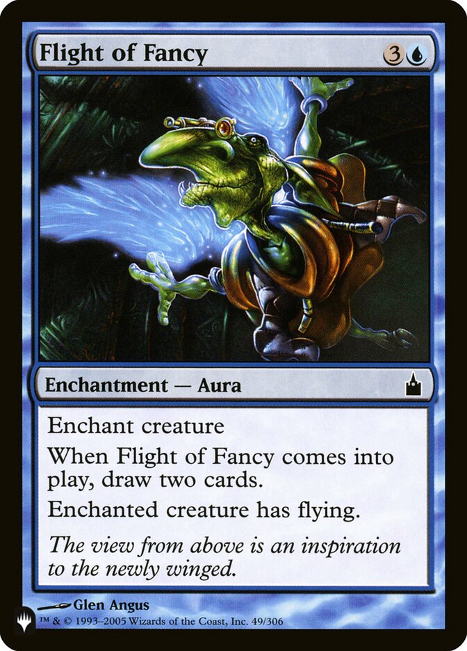 Flight of Fancy card front