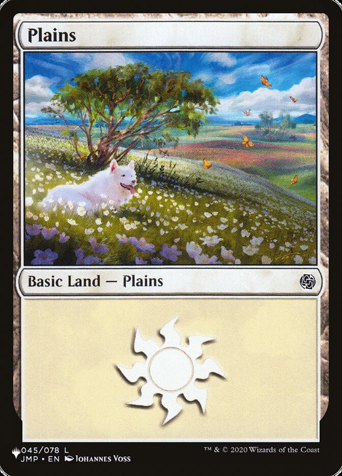 Plains card front