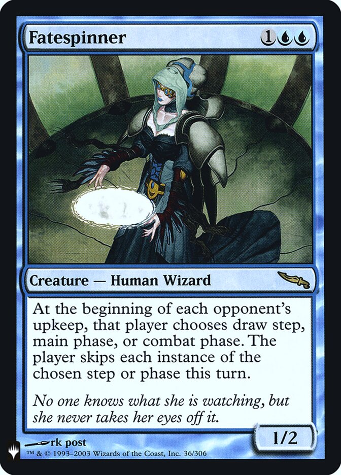 Fatespinner card front