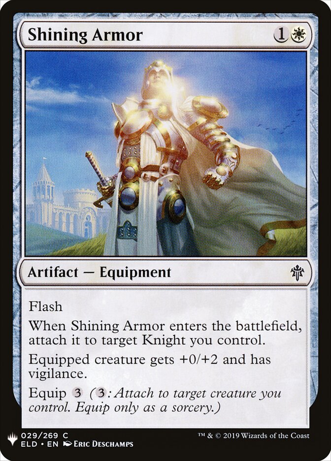 Shining Armor card front