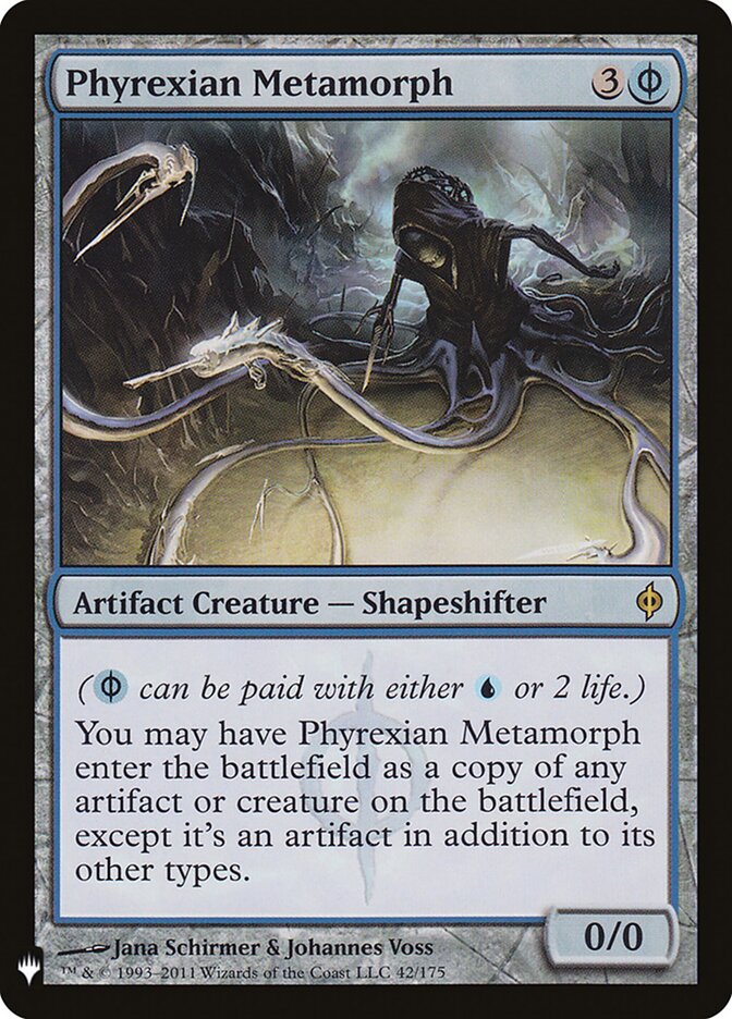 Phyrexian Metamorph card front