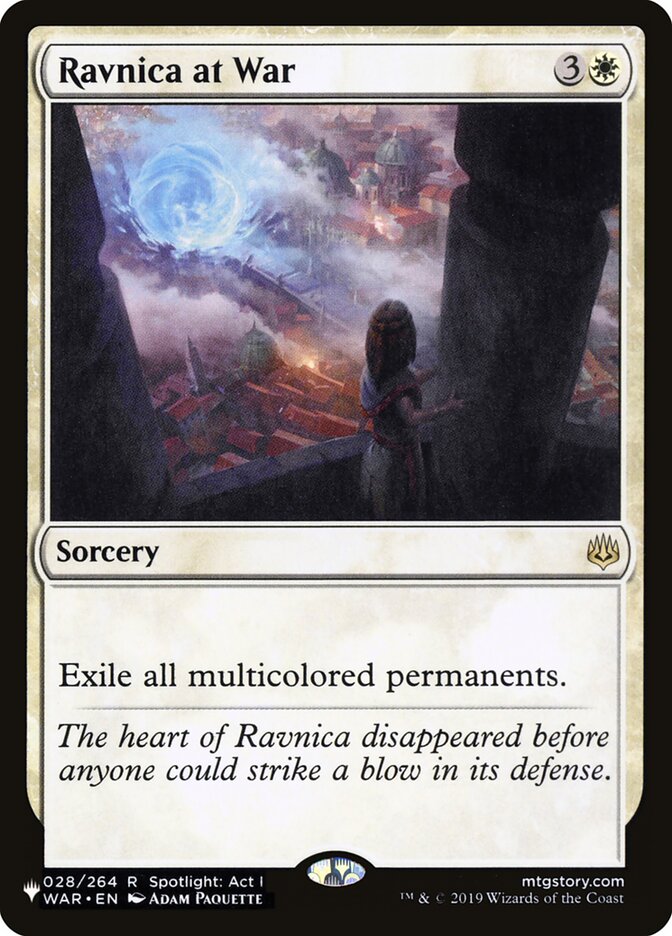 Ravnica at War card front
