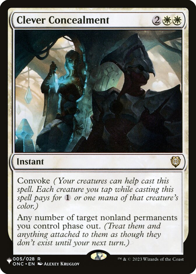 Clever Concealment card front