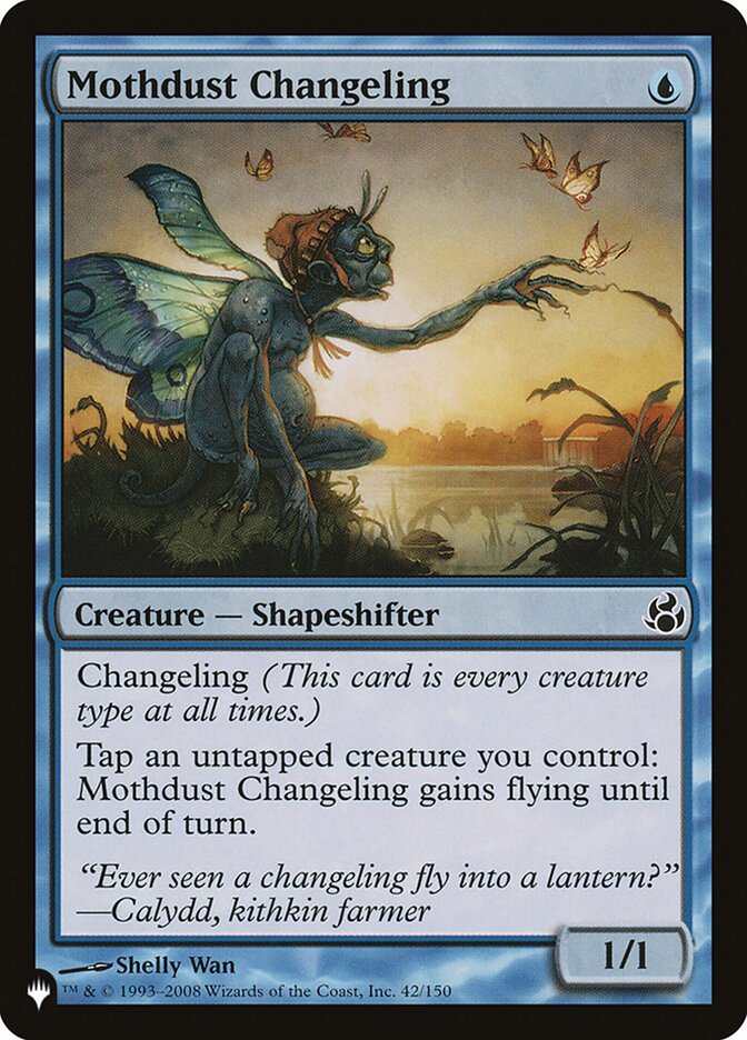 Mothdust Changeling card front
