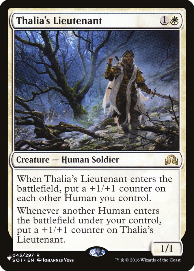 Thalia's Lieutenant card front