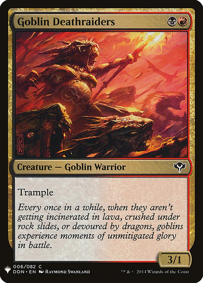 Goblin Deathraiders card front
