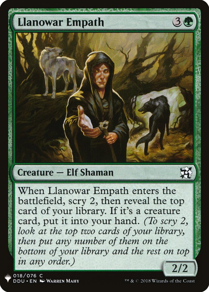 Llanowar Empath card front