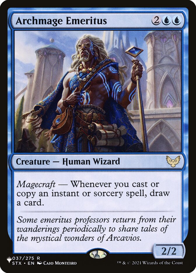 Archmage Emeritus card front