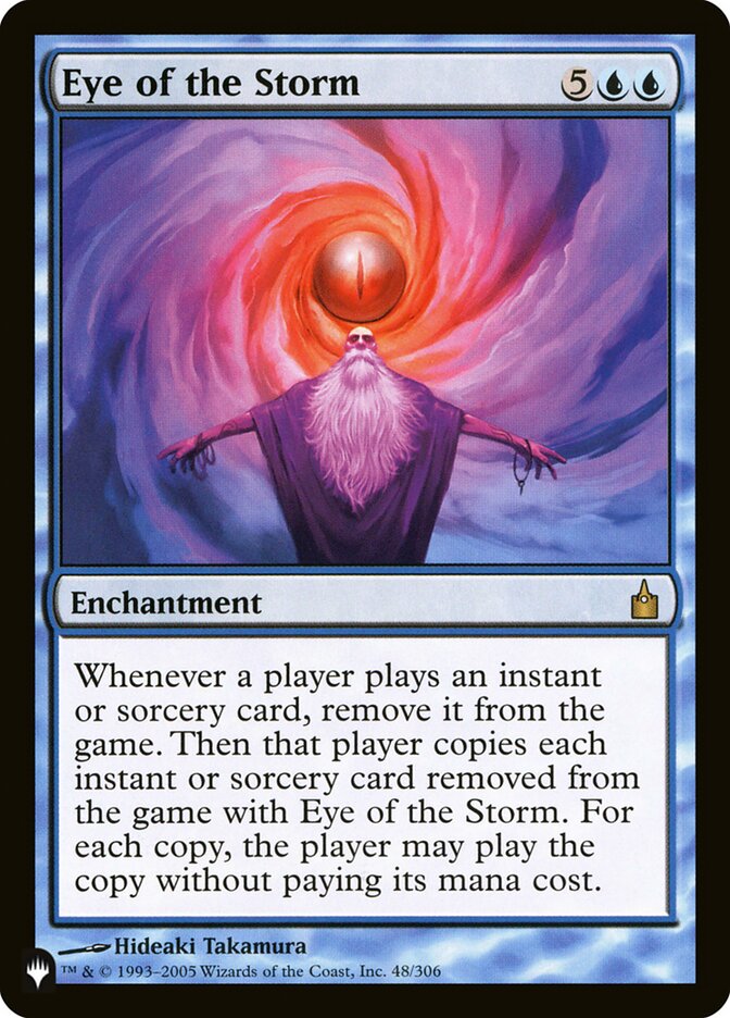 Eye of the Storm card front