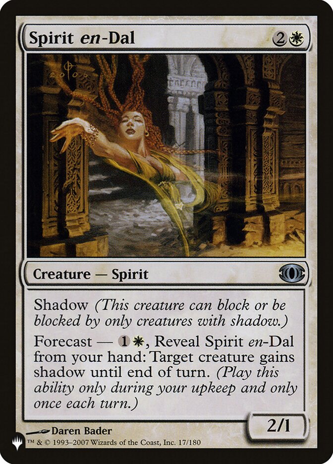 Spirit en-Dal card front