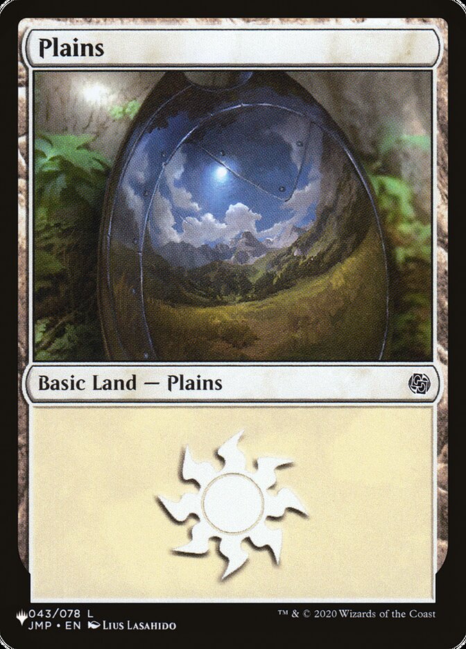 Plains card front