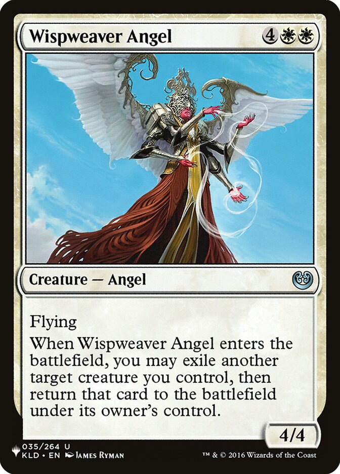 Wispweaver Angel card front