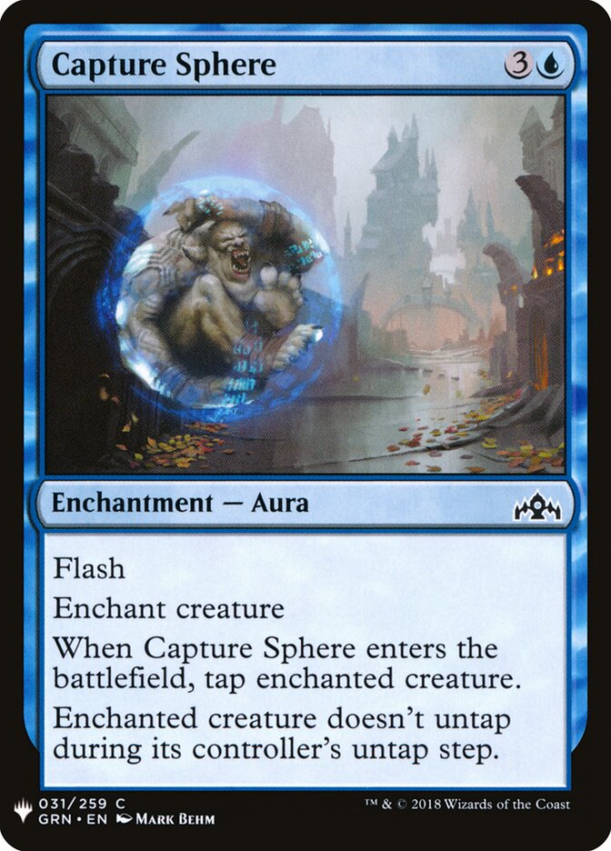 Capture Sphere card front