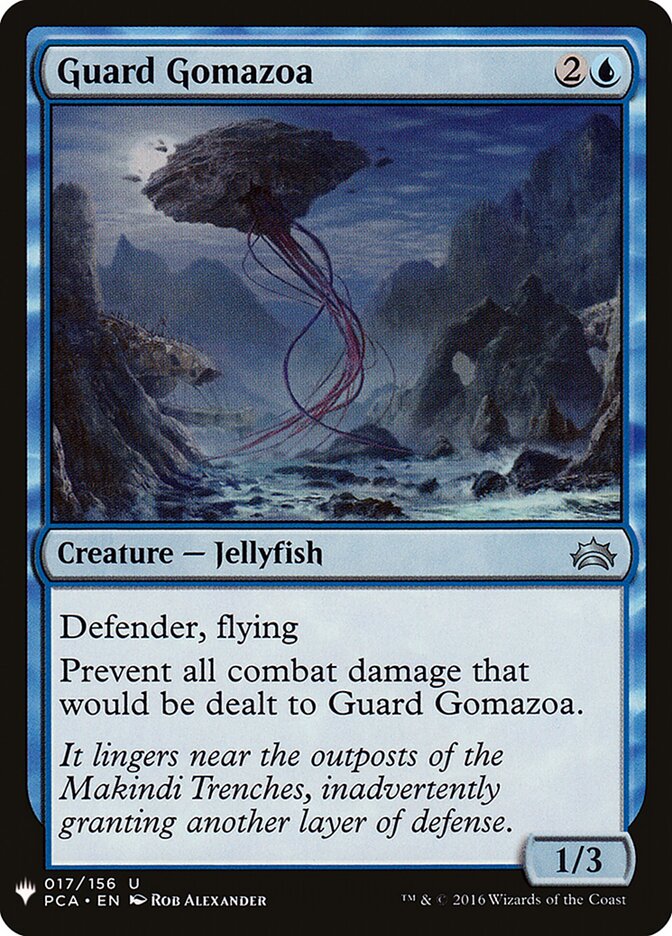 Guard Gomazoa card front