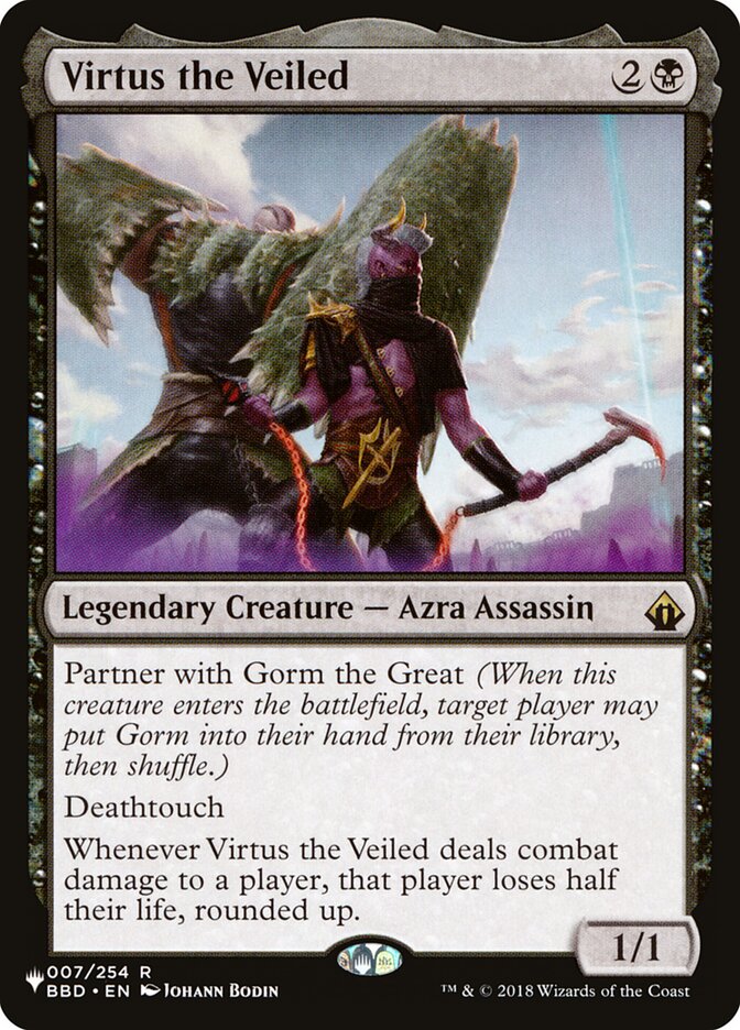 Virtus the Veiled card front