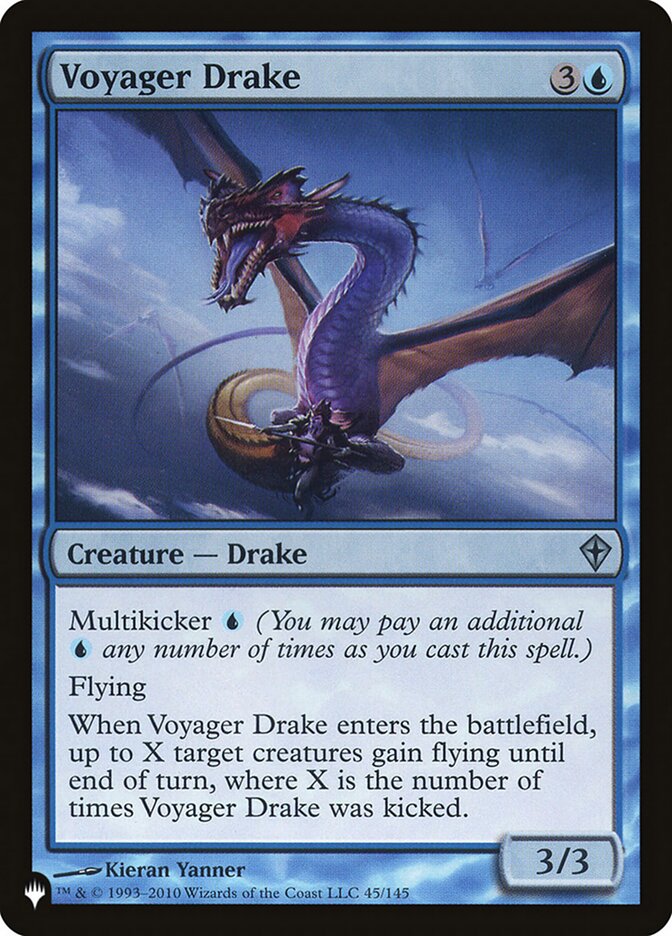 Voyager Drake card front