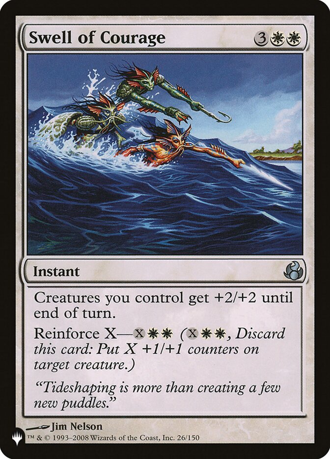Swell of Courage card front
