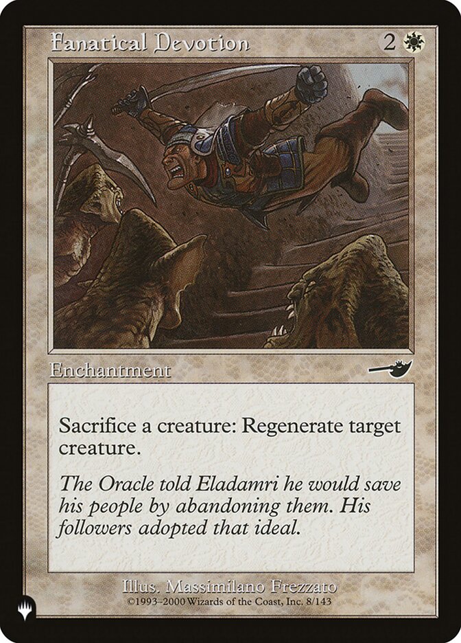 Fanatical Devotion card front