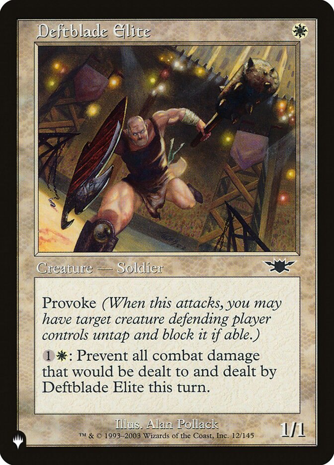 Deftblade Elite card front