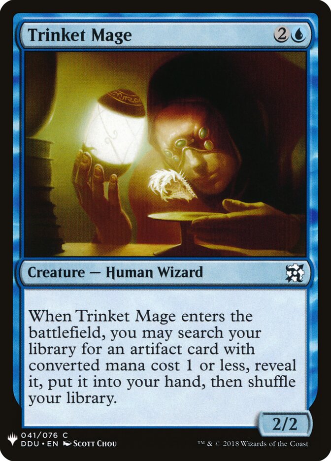 Trinket Mage card front