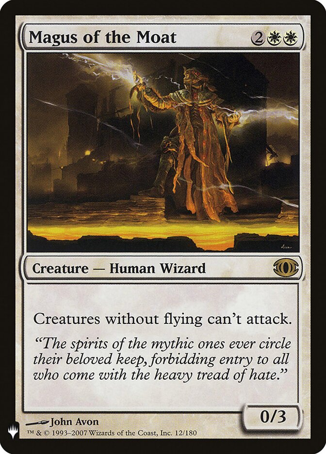 Magus of the Moat card front