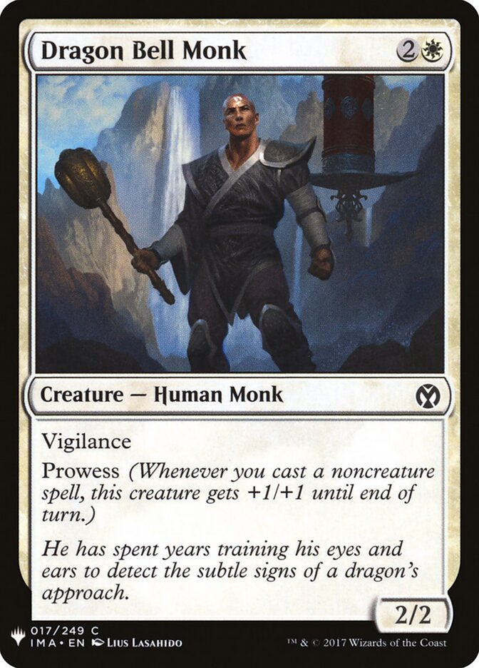 Dragon Bell Monk card front