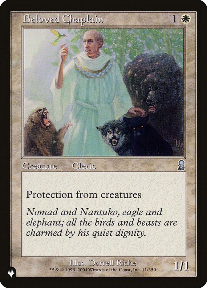 Beloved Chaplain card front