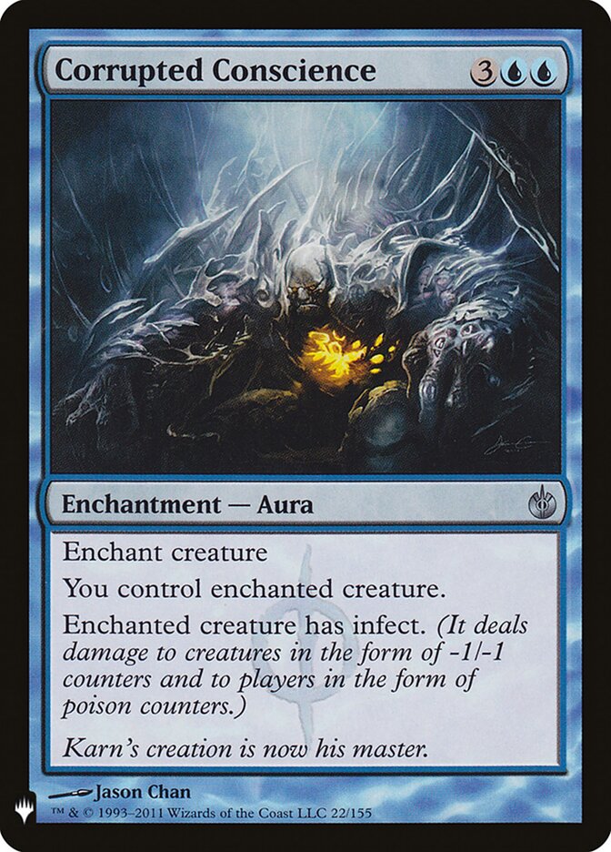 Corrupted Conscience card front