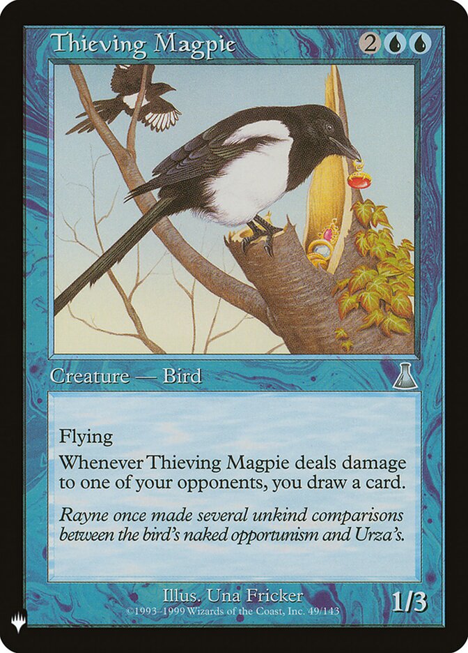 Thieving Magpie card front