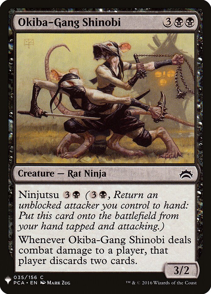 Okiba-Gang Shinobi card front