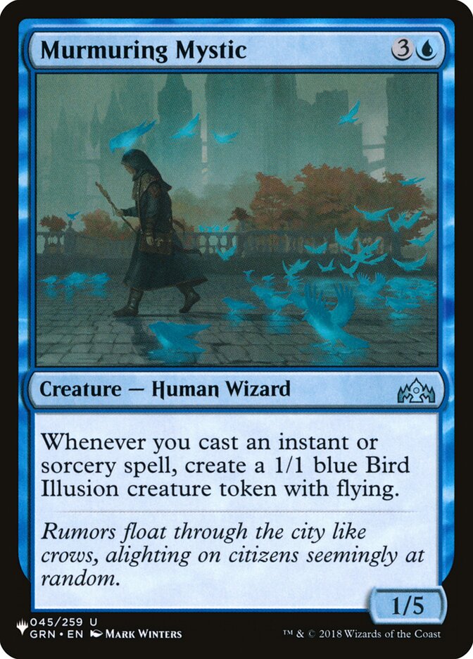 Murmuring Mystic card front