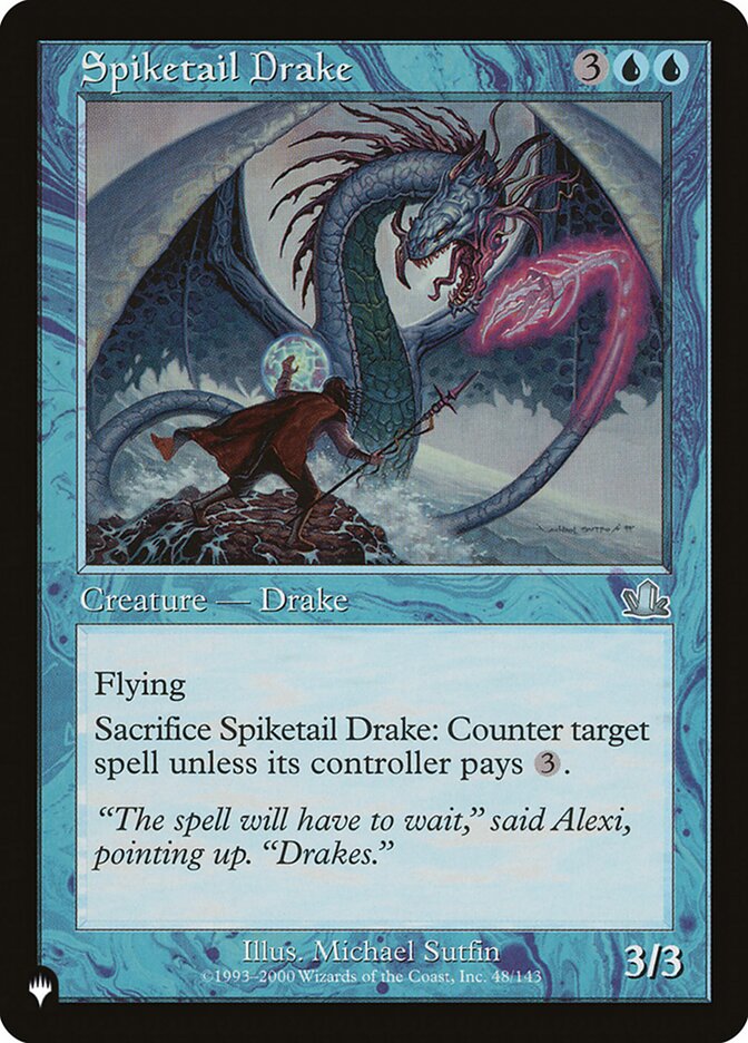 Spiketail Drake card front