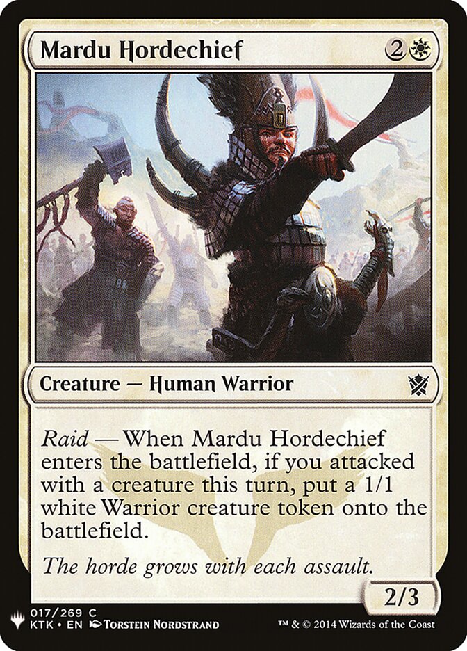 Mardu Hordechief card front