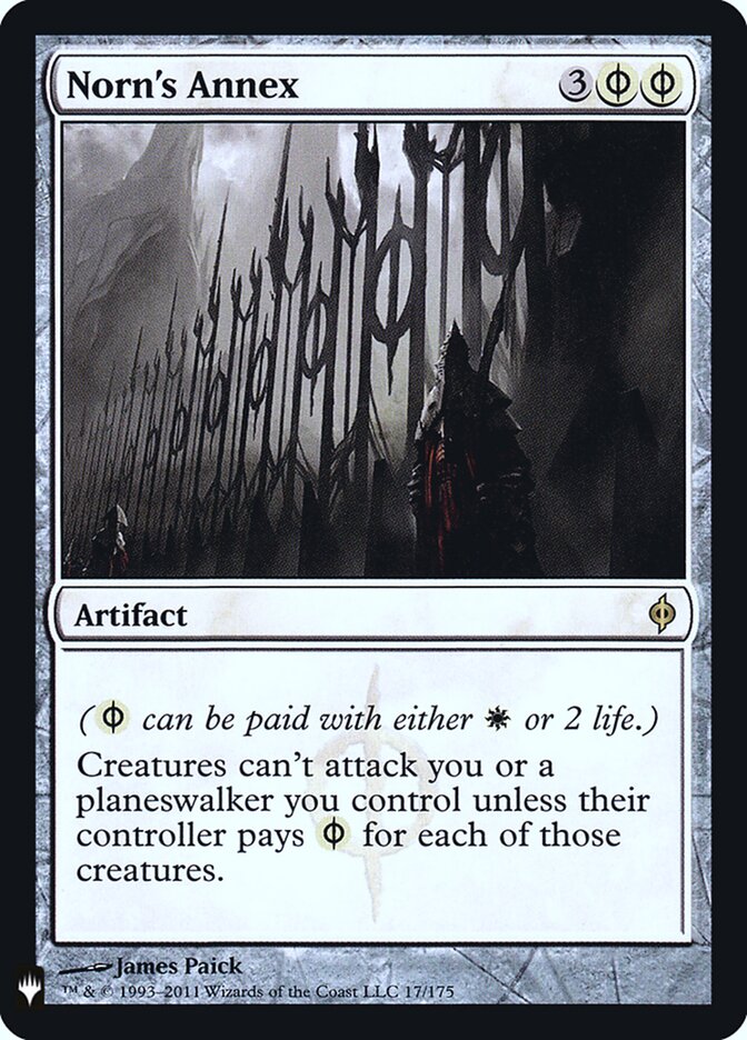 Norn's Annex card front