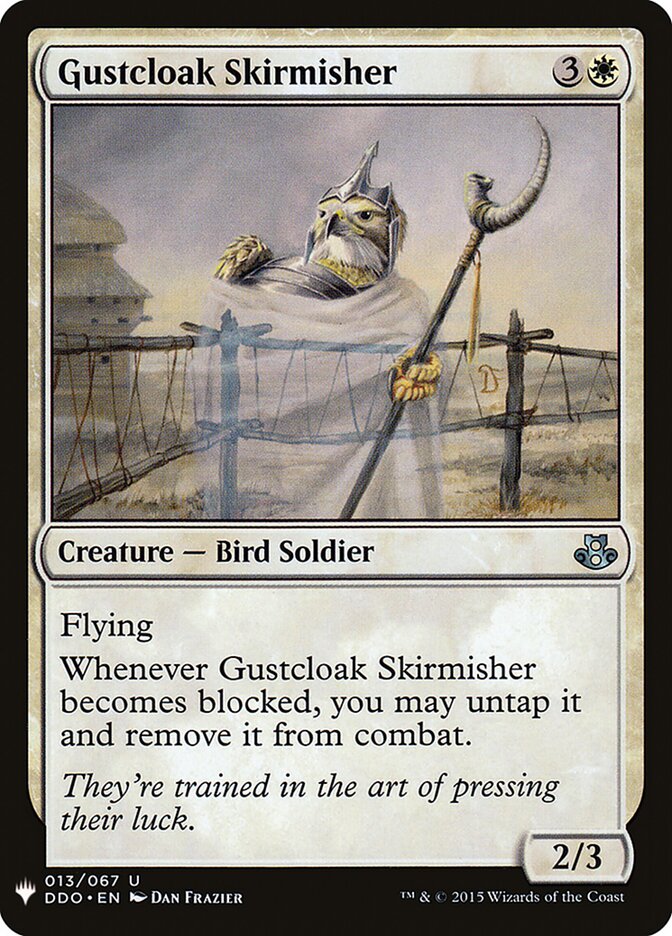 Gustcloak Skirmisher card front