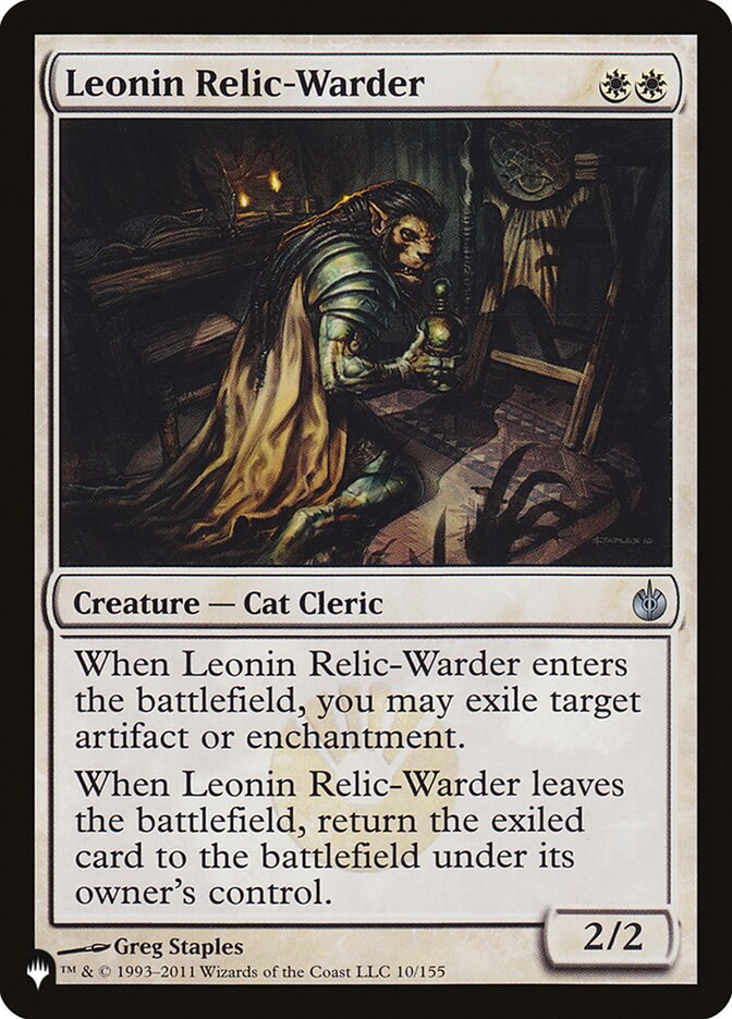 Leonin Relic-Warder card front