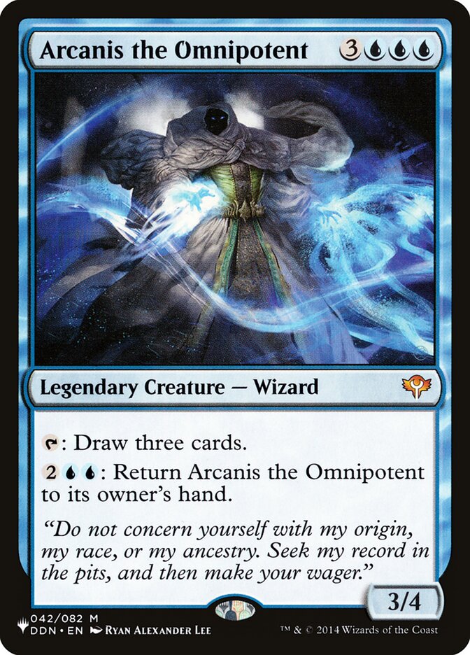 Arcanis the Omnipotent card front