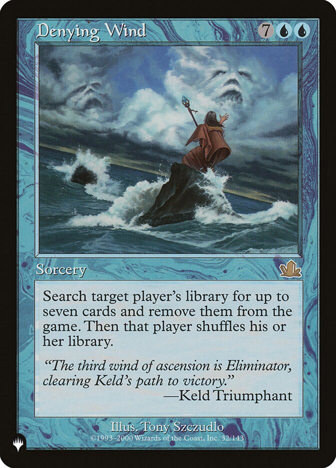 Denying Wind card front