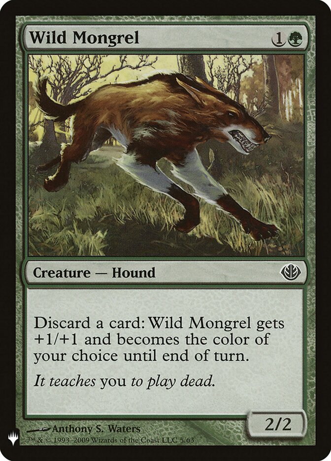 Wild Mongrel card front