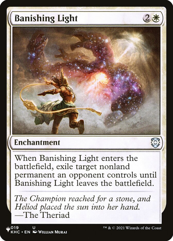 Banishing Light card front