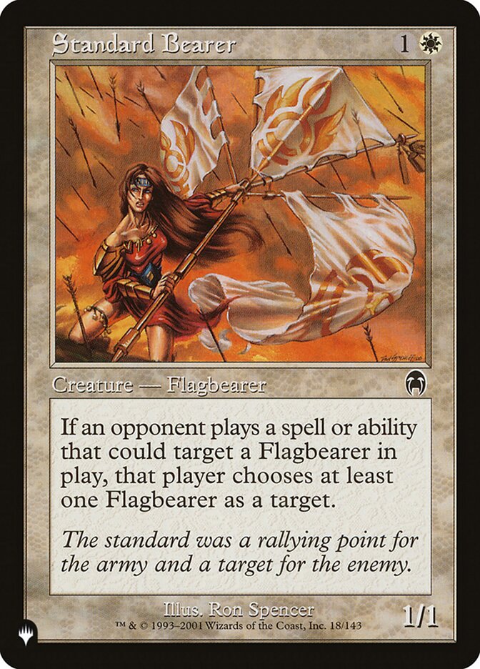 Standard Bearer card front