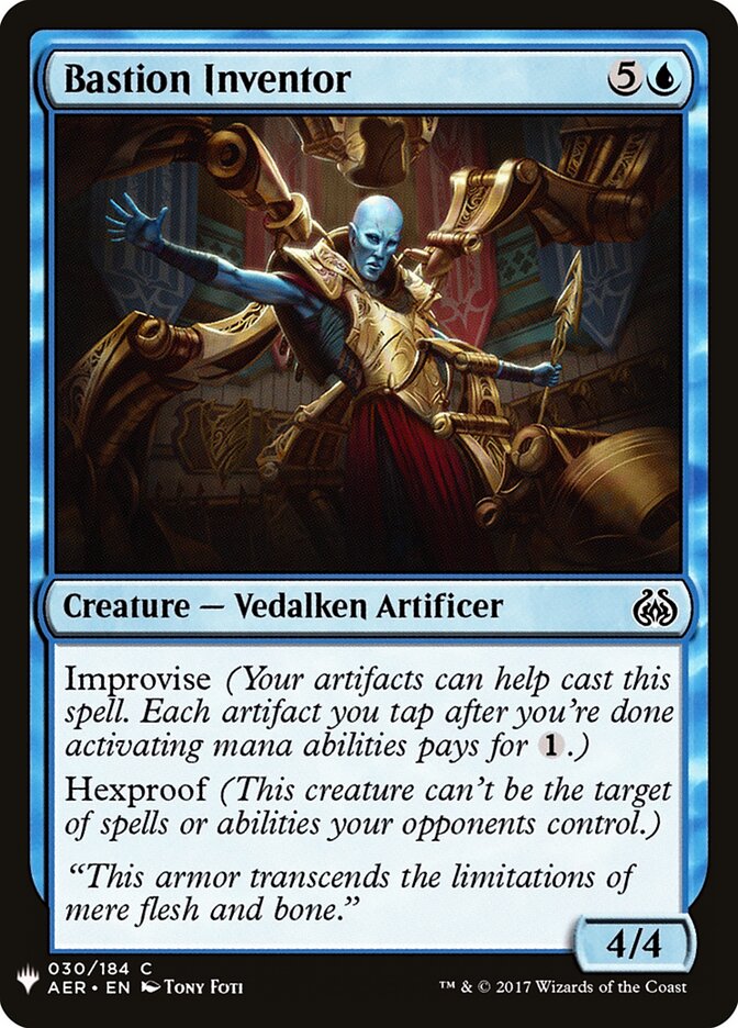 Bastion Inventor card front